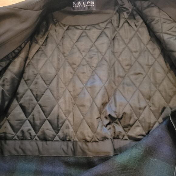 Ralph Lauren Coat Overcoat Men's 42L Quilted Removable Lining Black Workwear - Picture 5 of 16